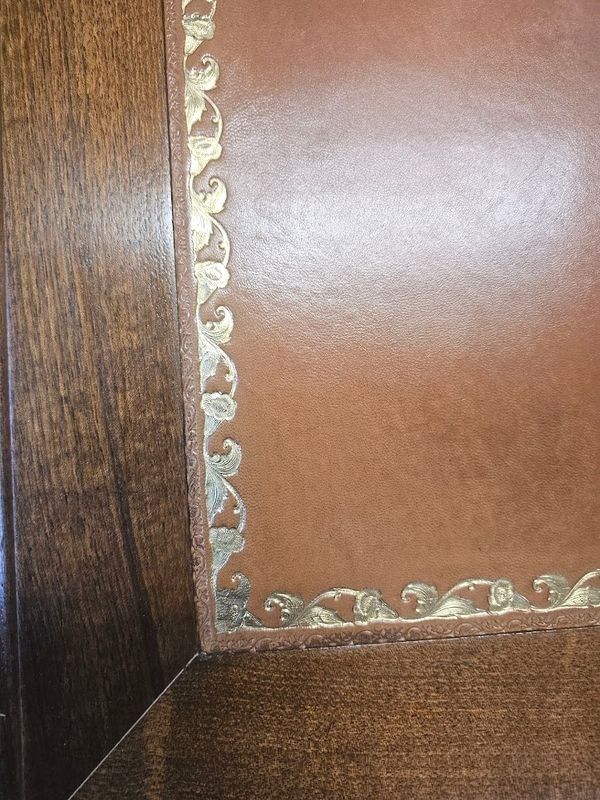 Abel Landry Großer Jugendstil-Schreibtisch Double Face