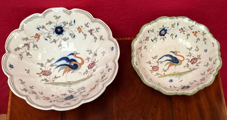 2 earthenware dishes from Martres