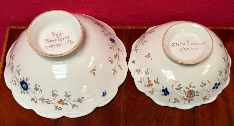 2 earthenware dishes from Martres