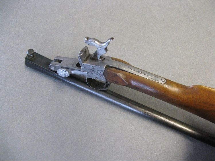 Wilderer-Gewehr mit St. Etienne-Brosche XIX.