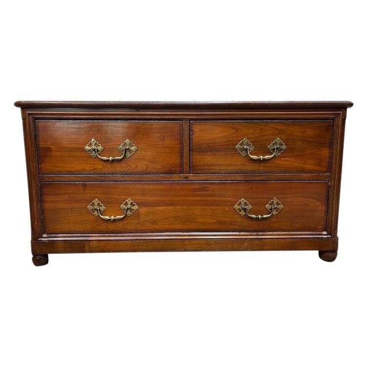 Meuble TV - Commode basse en merisier 