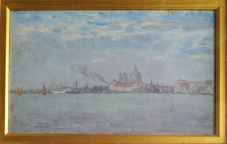 Arthur Studd the Black Pearl of Venice oil on board circa 1910
