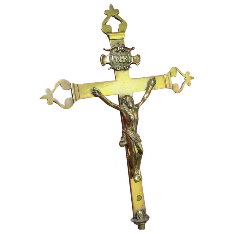 Croix De Procession XVIIIe.