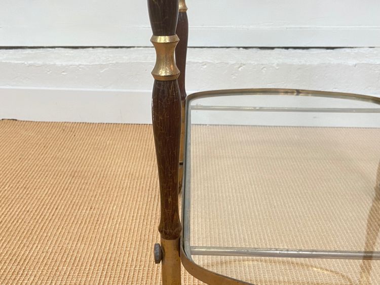 Italian trolley table, circa 1950.