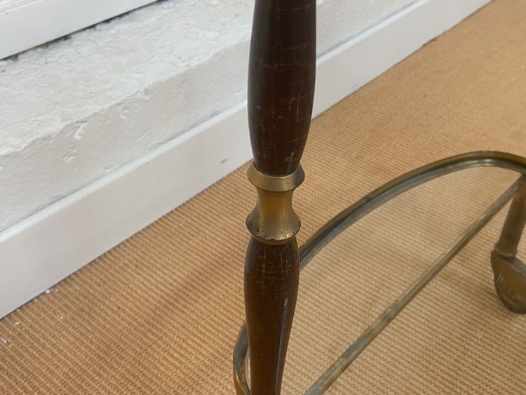 Italian trolley table, circa 1950.