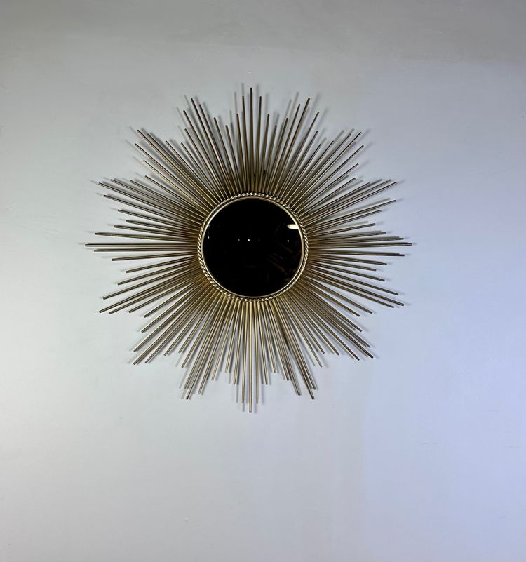 Miroir soleil Chaty Vallauris 1960 Diameter 95 cm