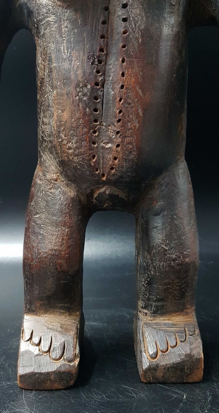 Statue des Ngbaka-Volkes, D.R. Kongo.