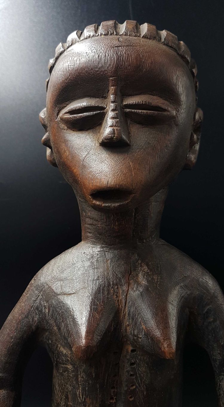 Statue des Ngbaka-Volkes, D.R. Kongo.