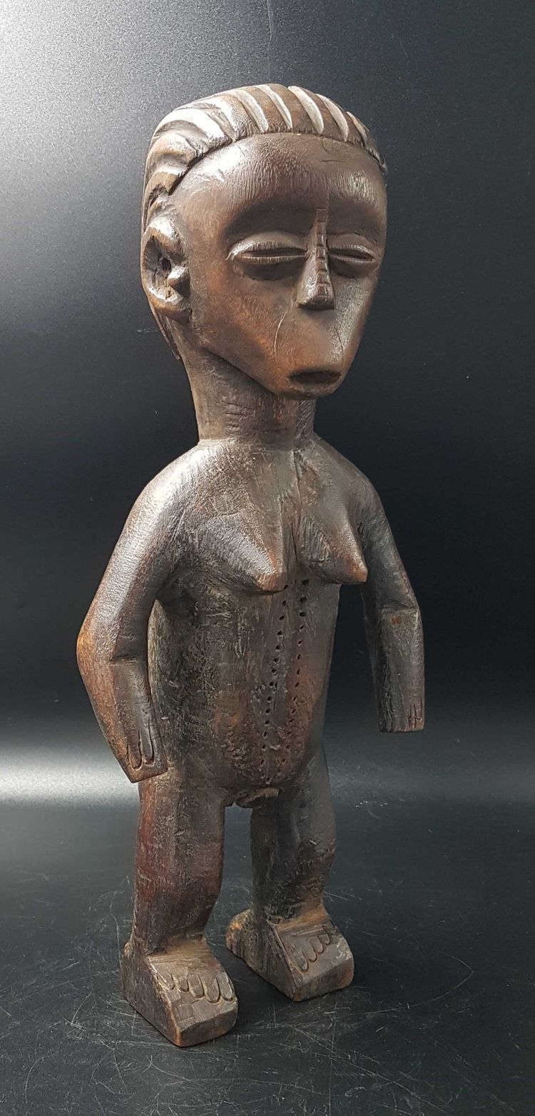 Statue des Ngbaka-Volkes, D.R. Kongo.