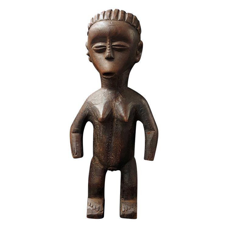 Statue des Ngbaka-Volkes, D.R. Kongo.
