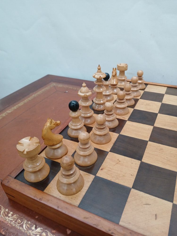 chess and backgammon set.