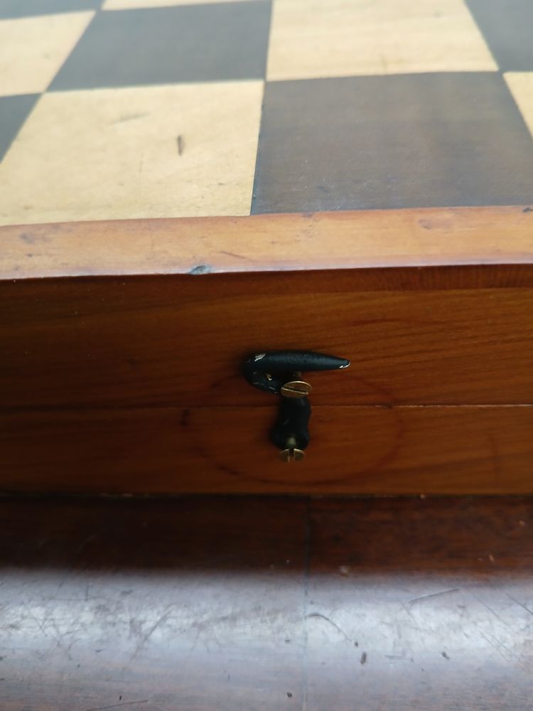 chess and backgammon set.