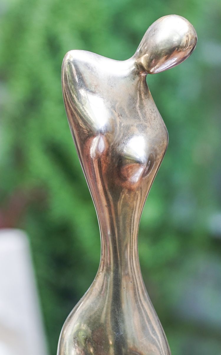 Michel ILHAT. Figura nuda in bronzo