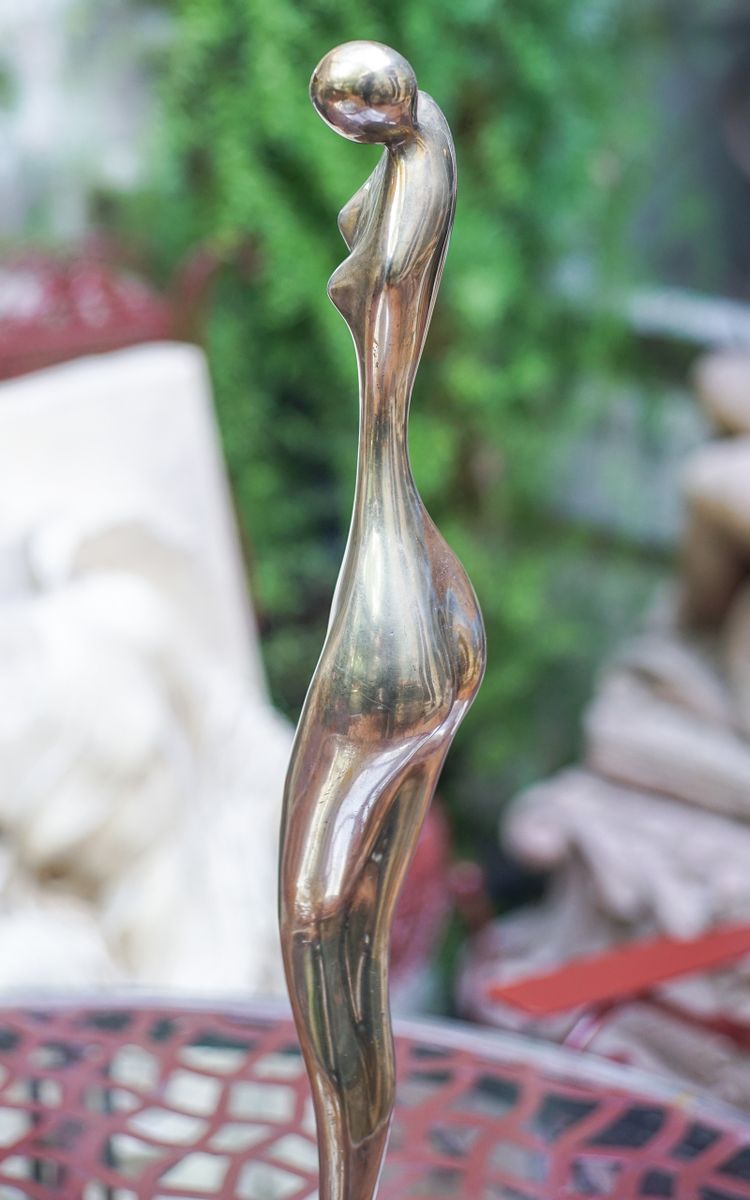 Michel ILHAT. Figura nuda in bronzo
