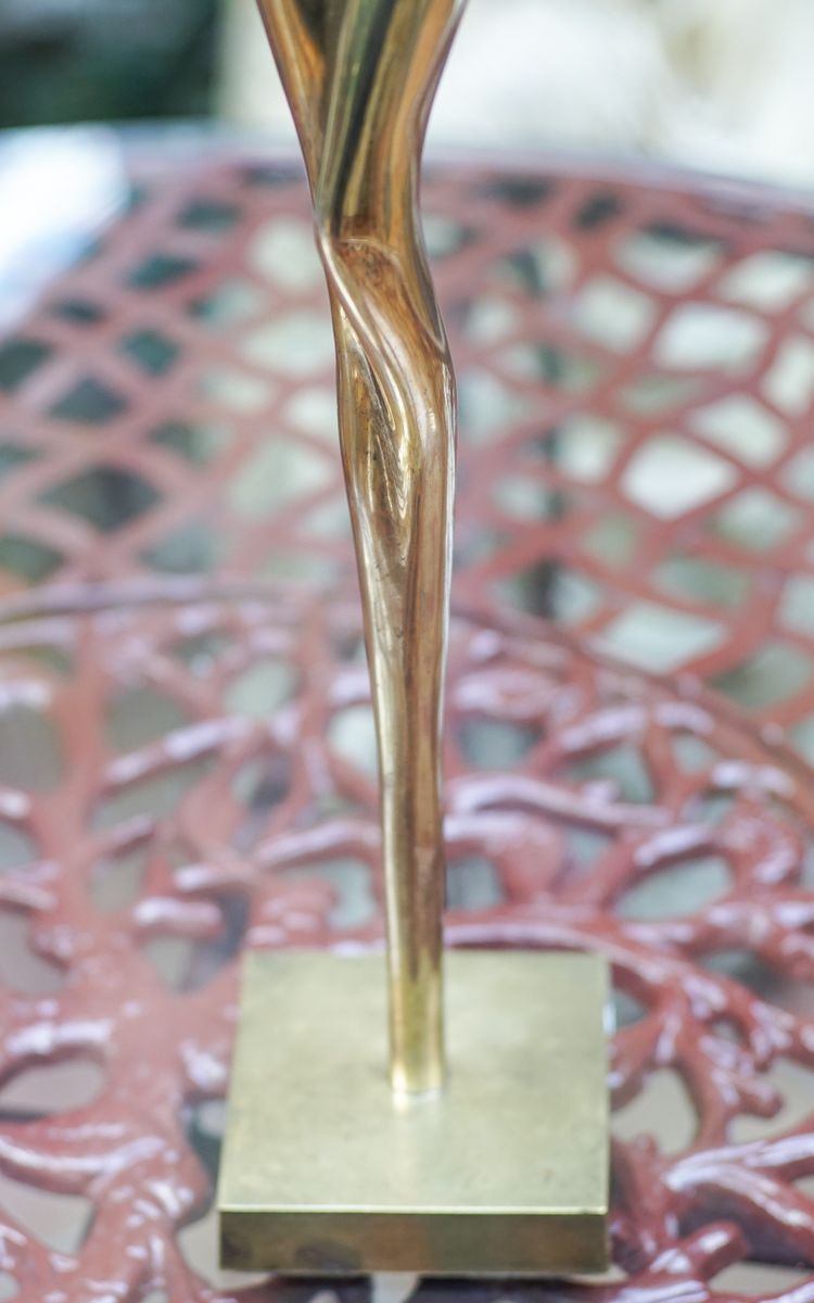 Michel ILHAT. Figura nuda in bronzo