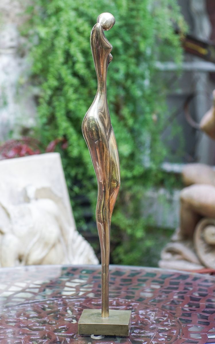 Michel ILHAT. Figura nuda in bronzo