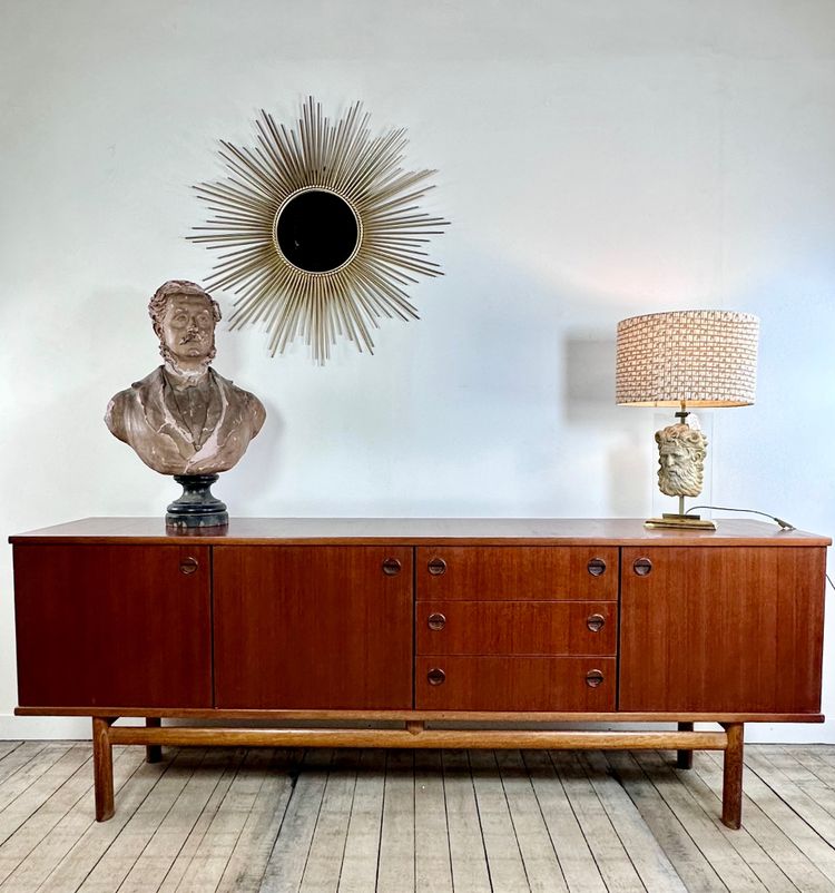 Credenza in teak di SRM 1960