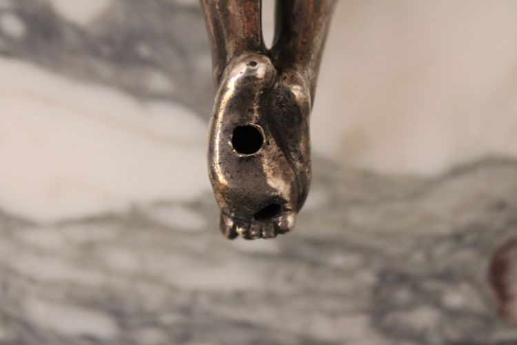 Christ mort, Cristo morto, solid silver, 18th century