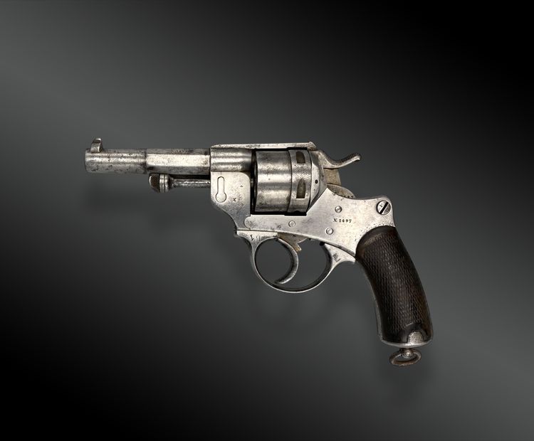 Regulation Revolver Model 1873 X. One of 2332 of the famous SERIE X, with holster.
