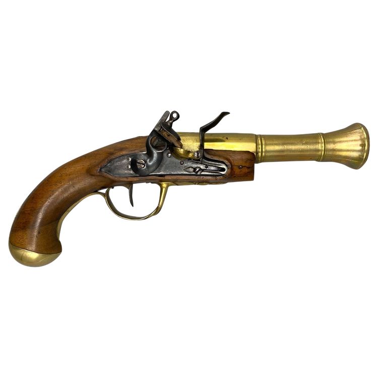 Pistola marina a salve del XIX secolo