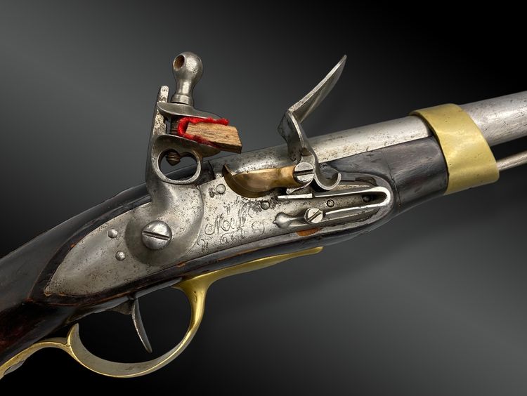Pistolet de bord modèle 1786 - Tulle Francia, circa 1800