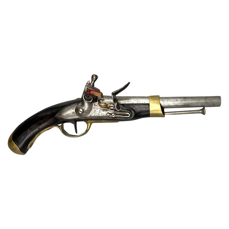 Pistolet de bord modèle 1786 - Tulle Francia, circa 1800