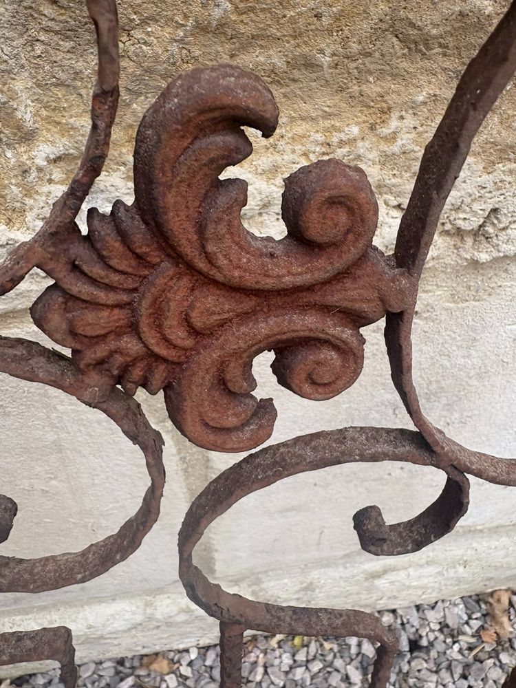 TORSADE WROUGHT-IRON GATE 19th century