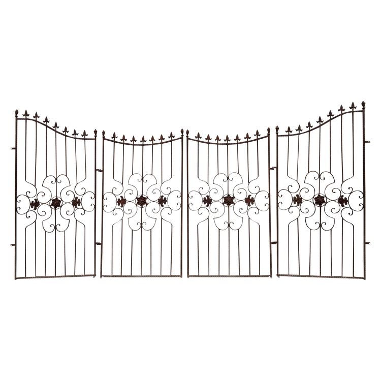 TORSADE WROUGHT-IRON GATE 19th century