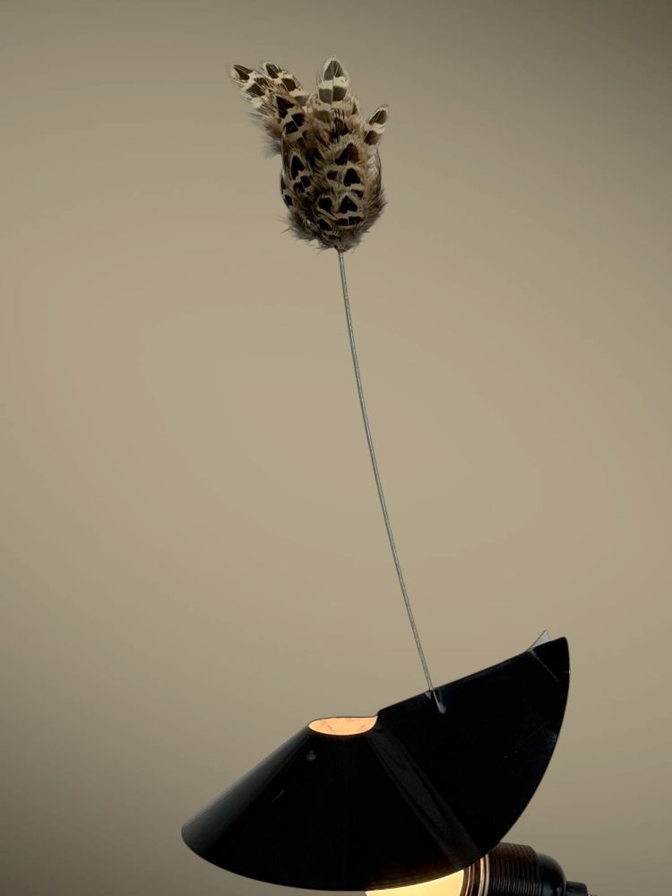 LAMPE DE INGO MAURER 1982 MODELE BIbibibi EDITION LIMITÉE EN METAL / PORCELAINE