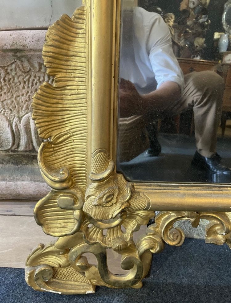 Specchio italiano del XIX secolo