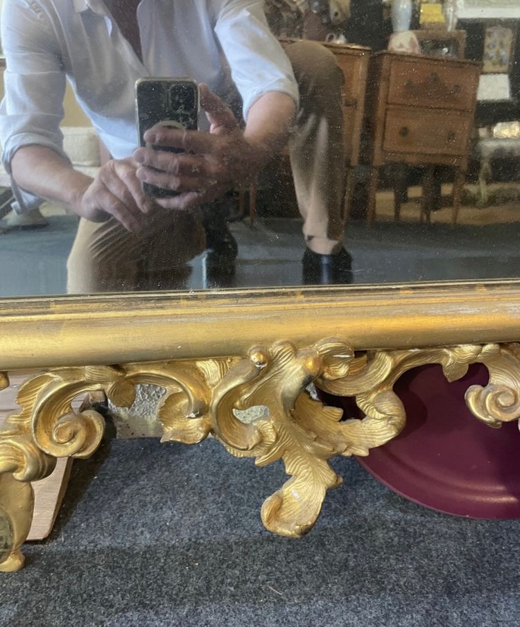 Specchio italiano del XIX secolo