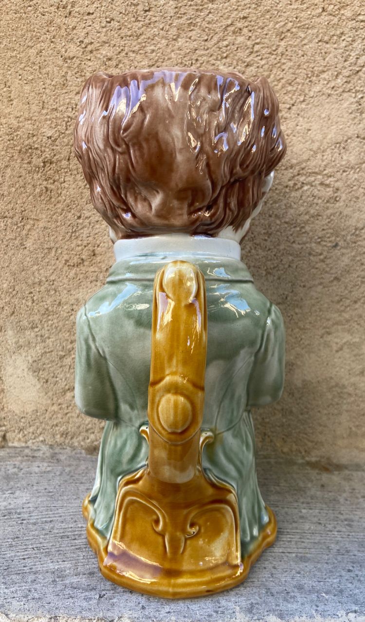 Brocca Barbotine Onnaing inizio XX secolo