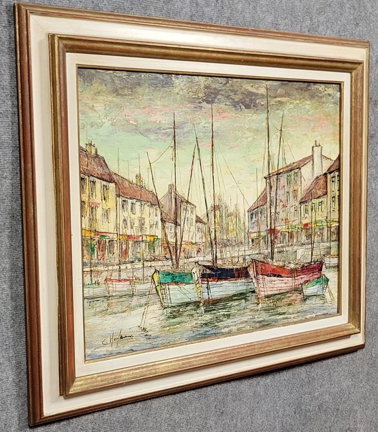 Ölgemälde auf Leinwand Epoche Art Deco um 1920