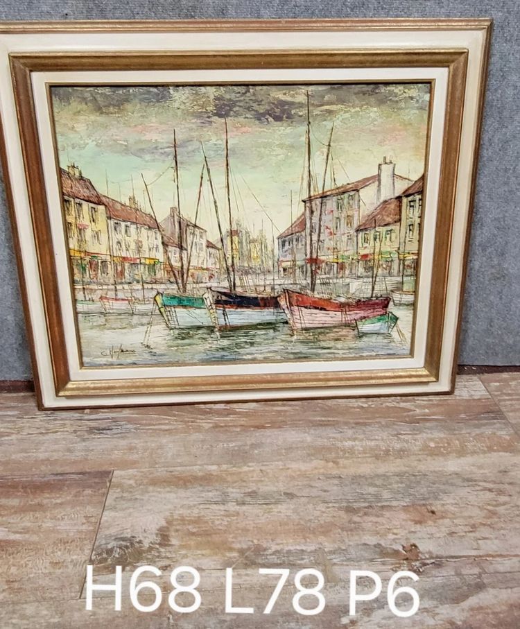 Ölgemälde auf Leinwand Epoche Art Deco um 1920