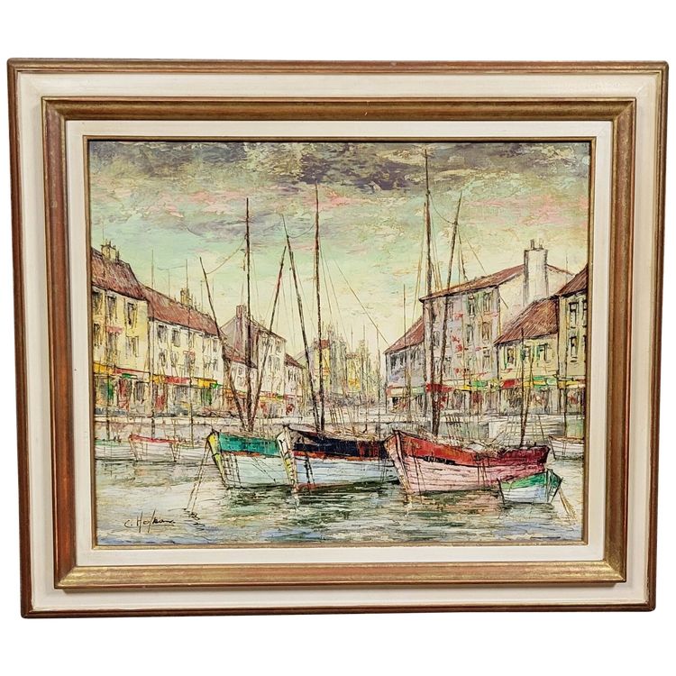 Ölgemälde auf Leinwand Epoche Art Deco um 1920
