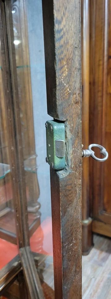 Bücherregal im Renaissancestil aus geschnitzter Eiche um 1850