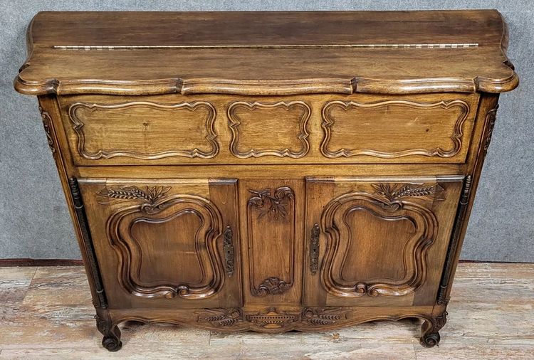 Louis XV style carved walnut Provencal sideboard circa 1950