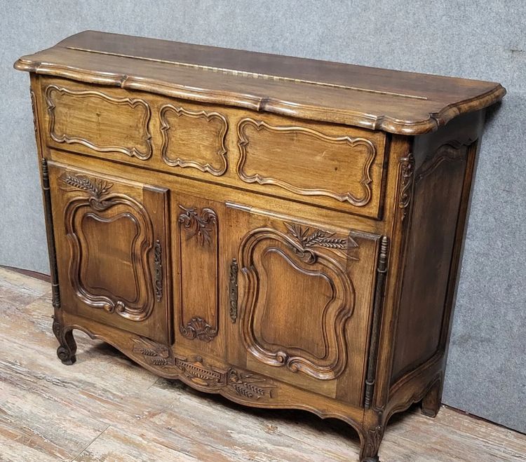 Louis XV style carved walnut Provencal sideboard circa 1950