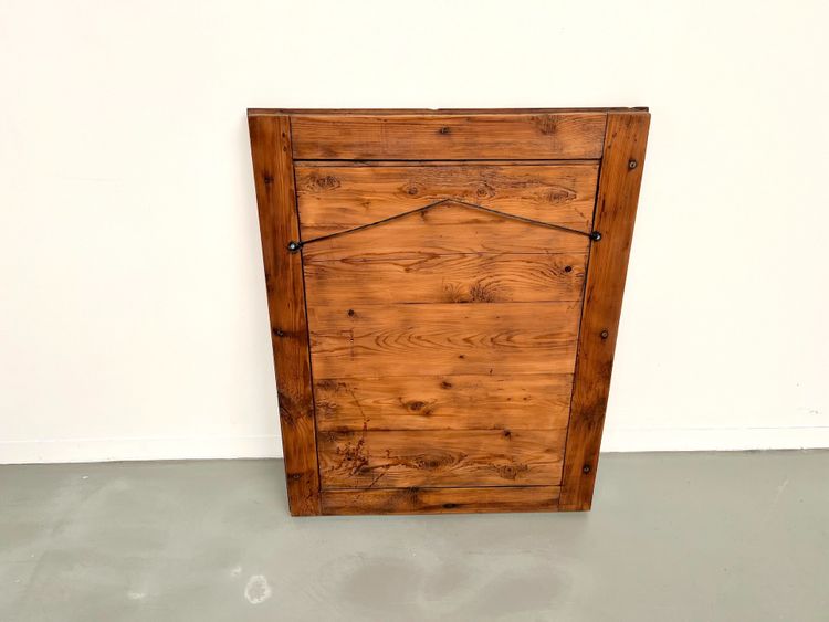 Miroir 1900 en noyer massif
