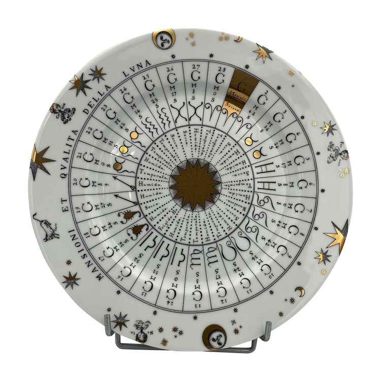 Astronomici plate by FORNASETTI MILANO