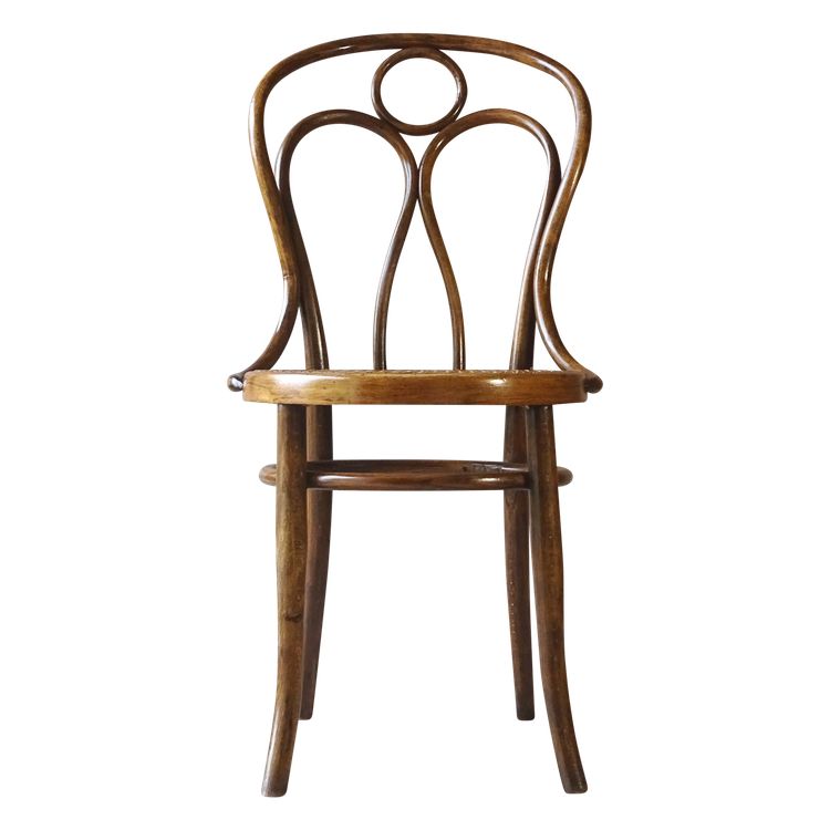 Hofmann Stuhl aus Bugholz, um 1908,perfektes Rohrgeflecht-no Thonet - -