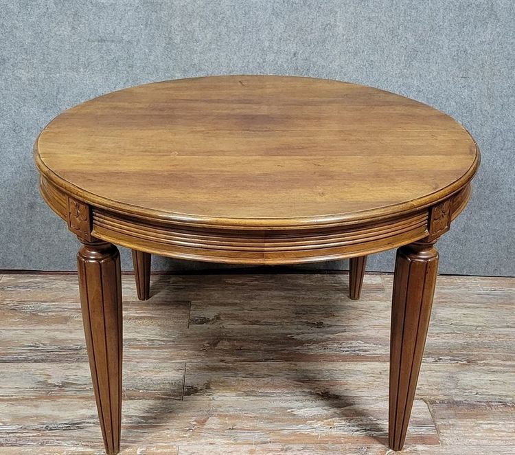 Art Deco Period Extending Table In Walnut 