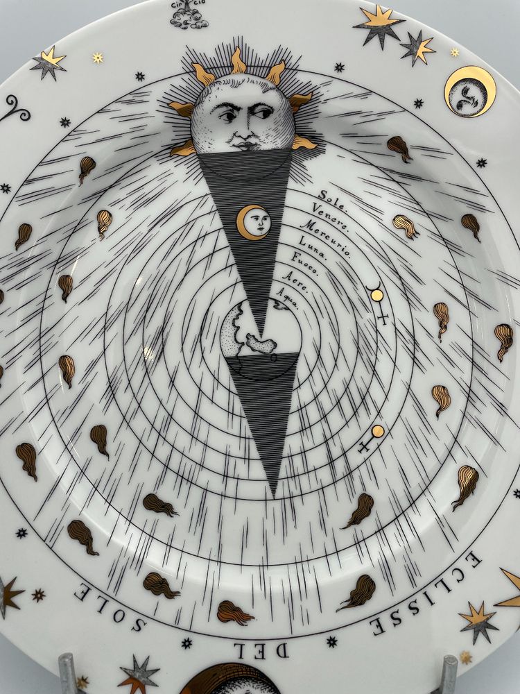 Astronomici plate by FORNASETTI MILANO
