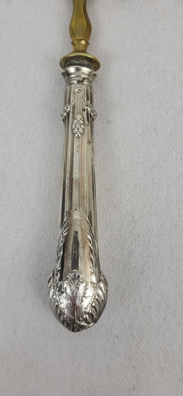 Silver Vermeil Art Nouveau pie server and cake server
