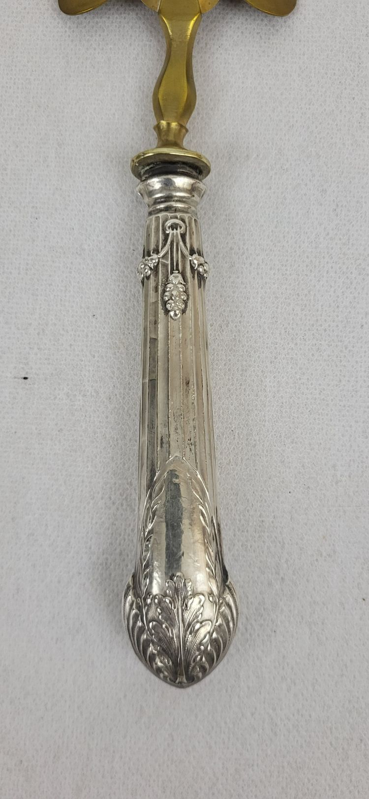Silver Vermeil Art Nouveau pie server and cake server