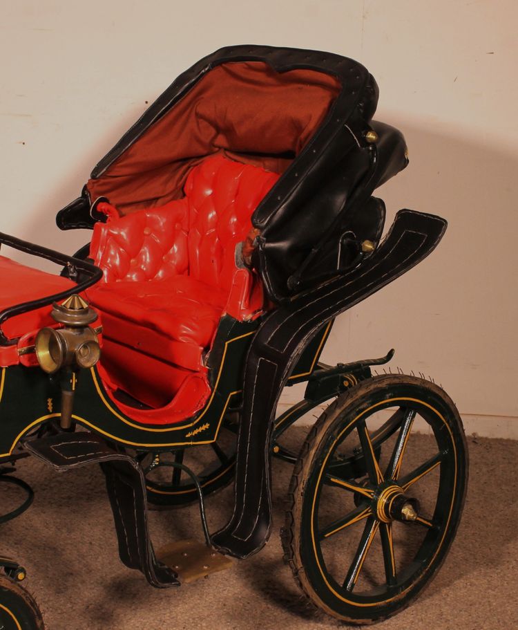 calèche pour enfant réplique d'une calèche milord
