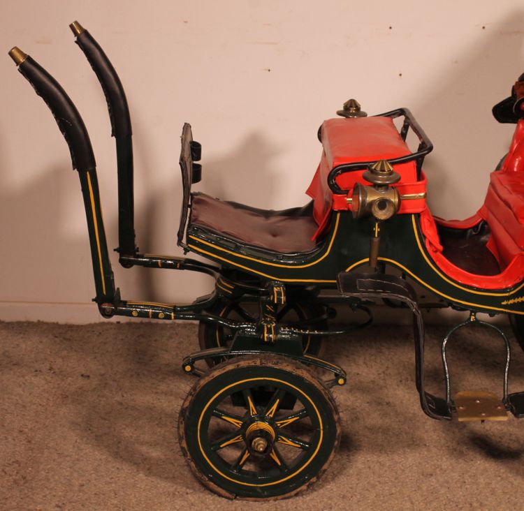 calèche pour enfant réplique d'une calèche milord