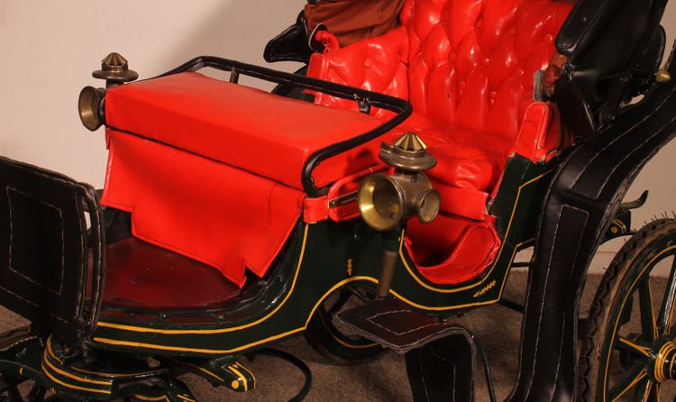calèche pour enfant réplique d'une calèche milord