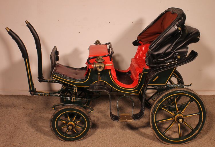 calèche pour enfant réplique d'une calèche milord