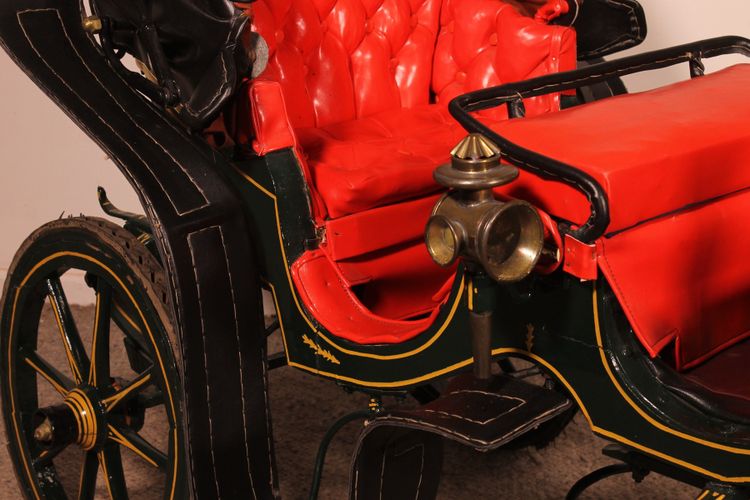 calèche pour enfant réplique d'une calèche milord